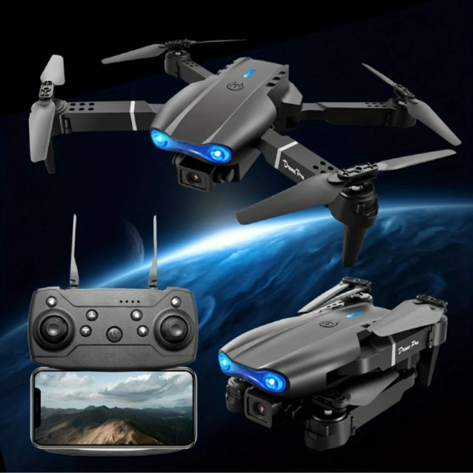 1:DRON DOBLE CAMARA ULTRA HD DUAL PRO MAX