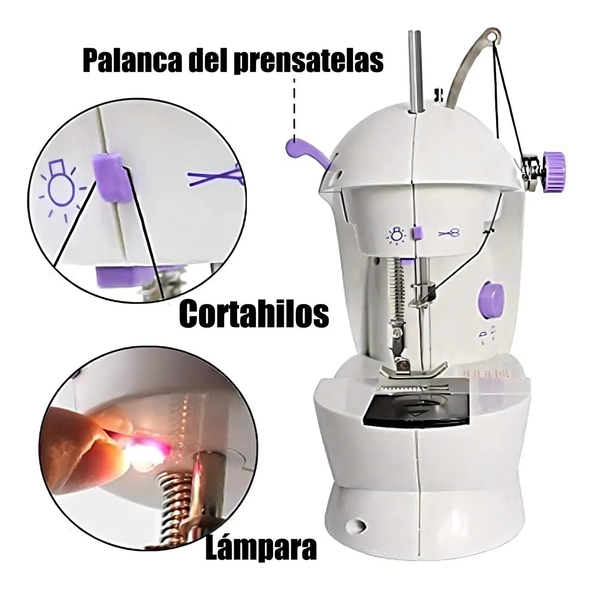 2: Mini Maquina De Coser Mecanica Portable